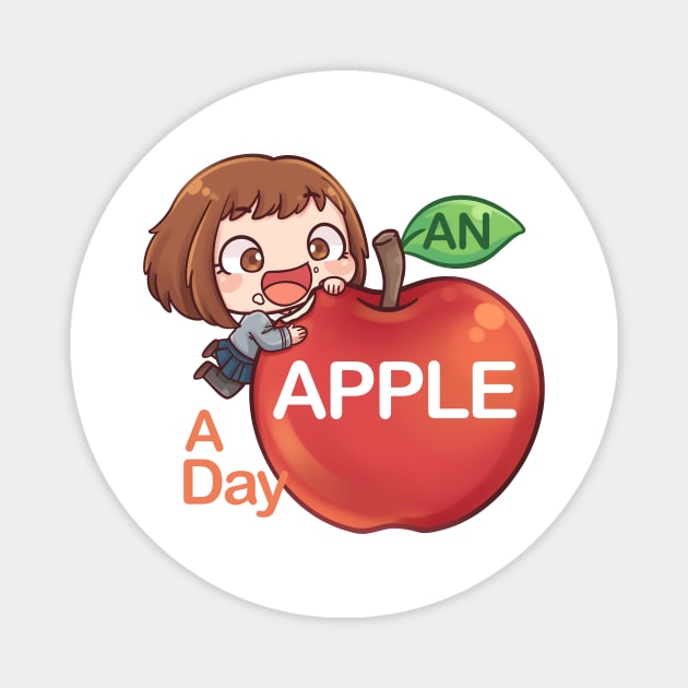 ochako uraraka Magnet by BiillustrationID